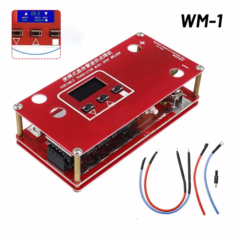 

Tool Controller Transistor Mini Spot Welder Accessories DIY LCD Display