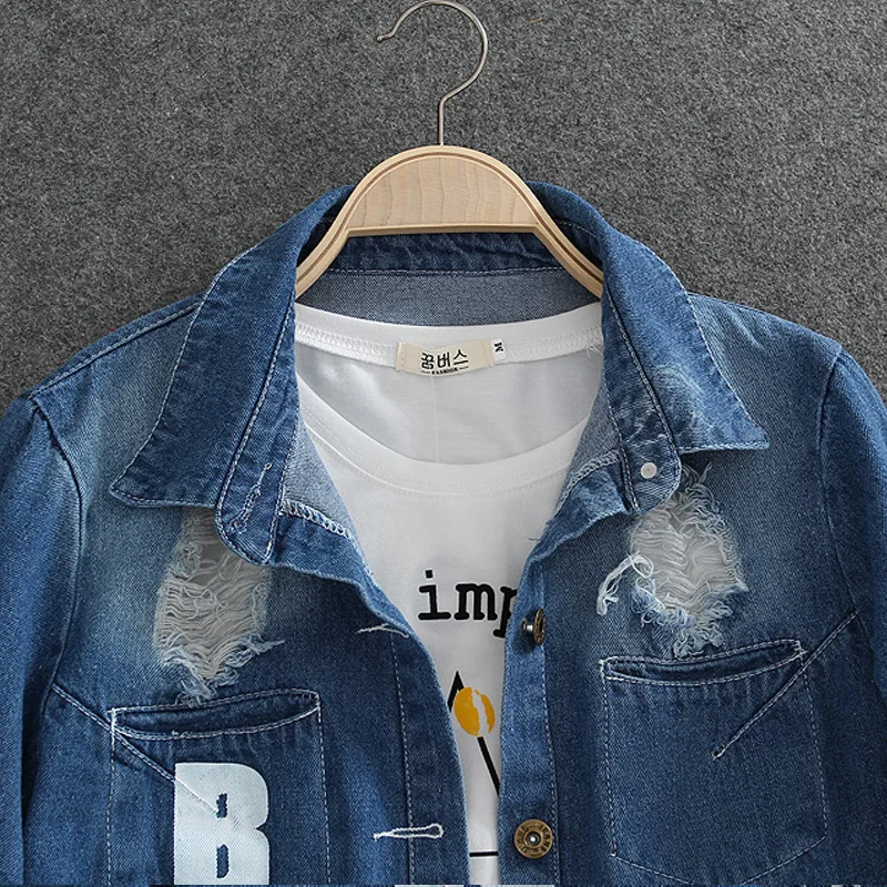 Plus Size 9XL Denim Jackets Autumn Winter Women Jacket Vintage Long Sleeve Loose Female Jeans Coat Casual Girls Outwear | Женская одежда