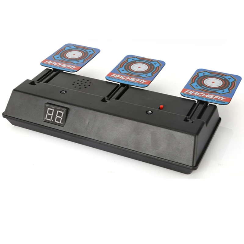 Страйкбольная стрельба из лука тренировочная цифровая мишень самосброс