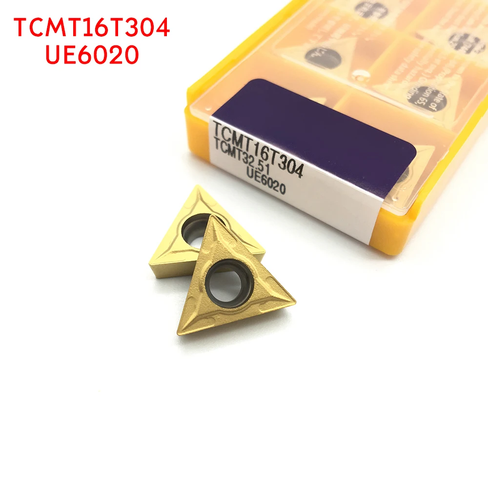 TCMT16T304 MA UE6020 карбидные вставки токарный инструмент TCMT 16T304 токарные инструменты