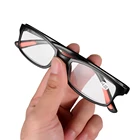 Ульсветильник кие очки для чтения в оправе из TR90, 1 шт., унисекс, портативные гибкие удобные увеличительные очки + 1,0  + 4,0, черные очки для пожилых людей, очки