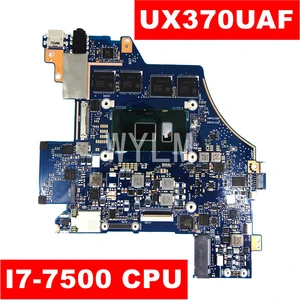 ux370uaf i7 7500 cpu 8gb ram mainboard rev 1 1 for asus ux370u ux370uaf motherboard tested free shipping free global shipping