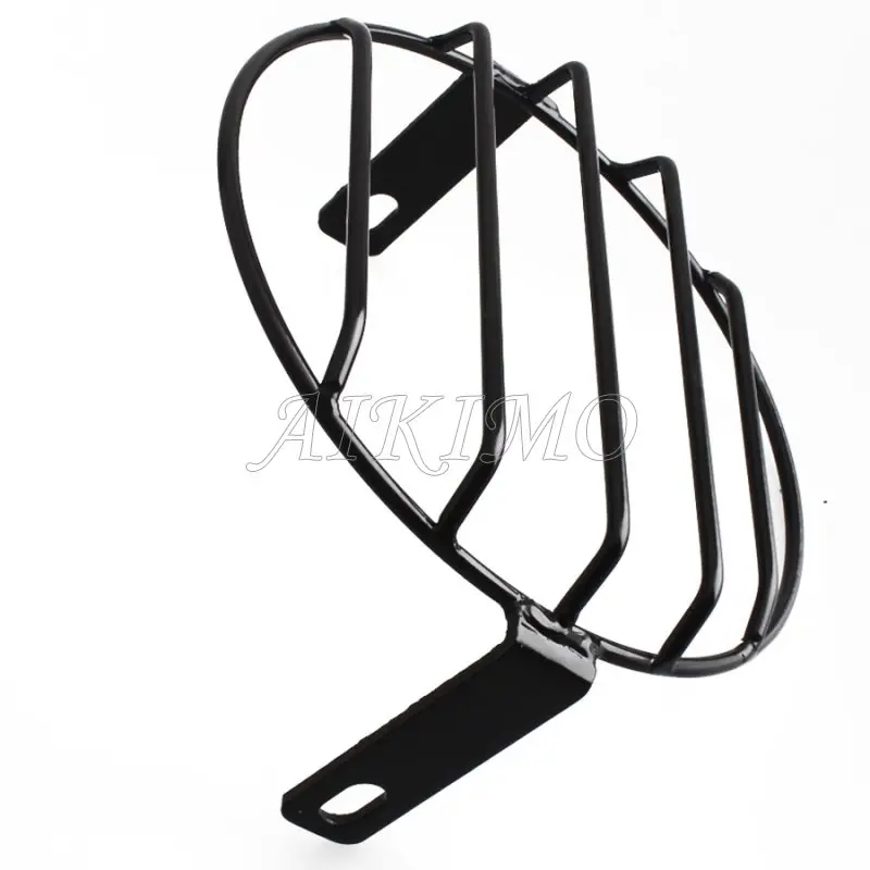 Защитный чехол для фары мотоцикла с металлическим грилем 6 69 дюйма|Кронштейн