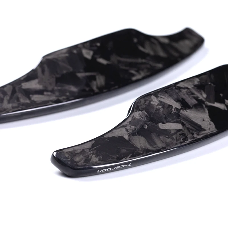 Удлинитель переключения передач рулевого колеса из углеродного волокна для Mazda 3