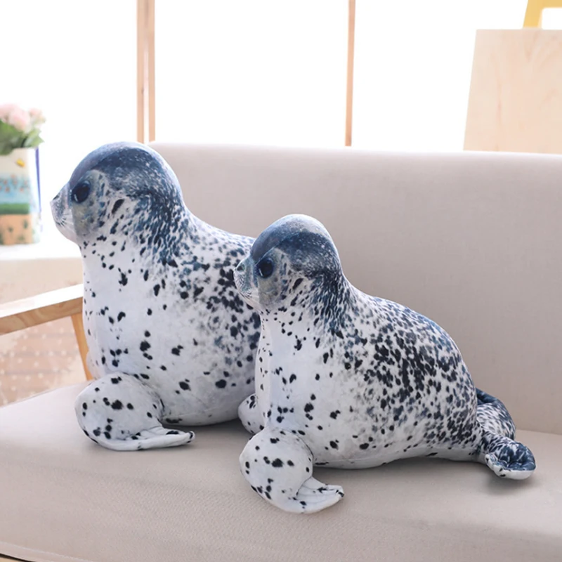 30 60 см Новое моделирование животных морской Лев Плюшевые игрушки коврик диван