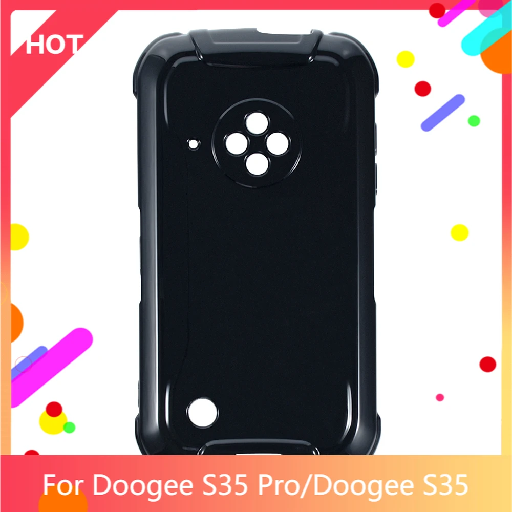 

S35 Case Matte Soft Silicone TPU Back Cover For Doogee S35 Pro Phone Case Slim shockproof
