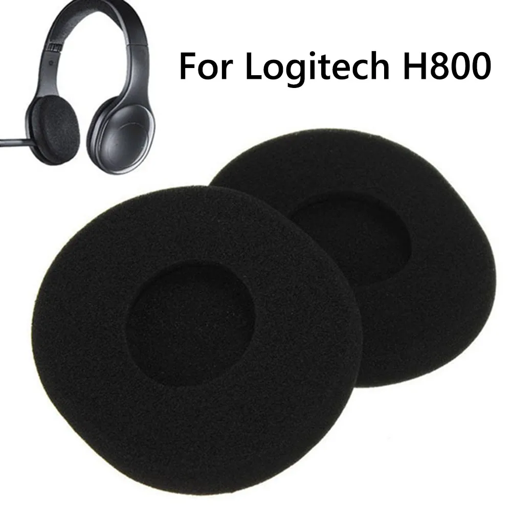 1 Pair Ear Pads Earpads Sponge Soft Foam Cushion Replacement for Logitech H800 Wireless Headphones | Электроника