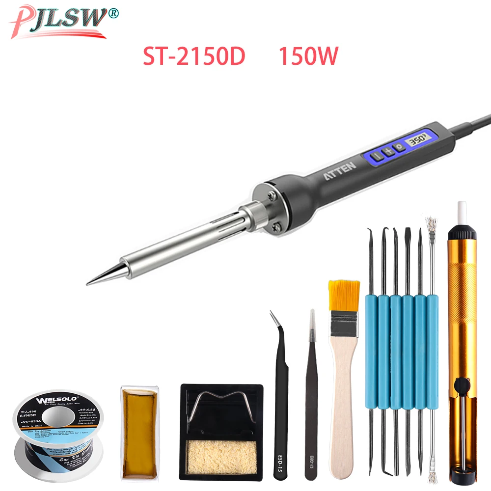 Электрический паяльник с регулируемой температурой 65 Вт 80 150 портативная