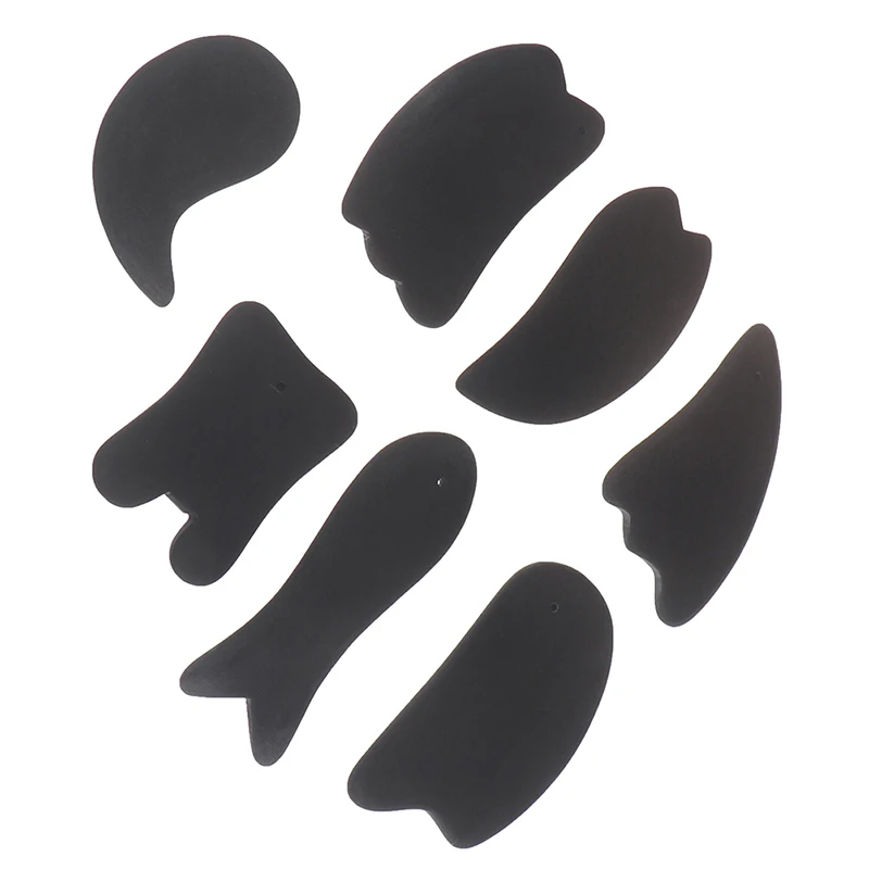 

Bian Stone Gua Sha Massage Tool SPA Acupuncture Scraping Body Foot Back Face Neck Massager Beauty Guasha Board New 6styles