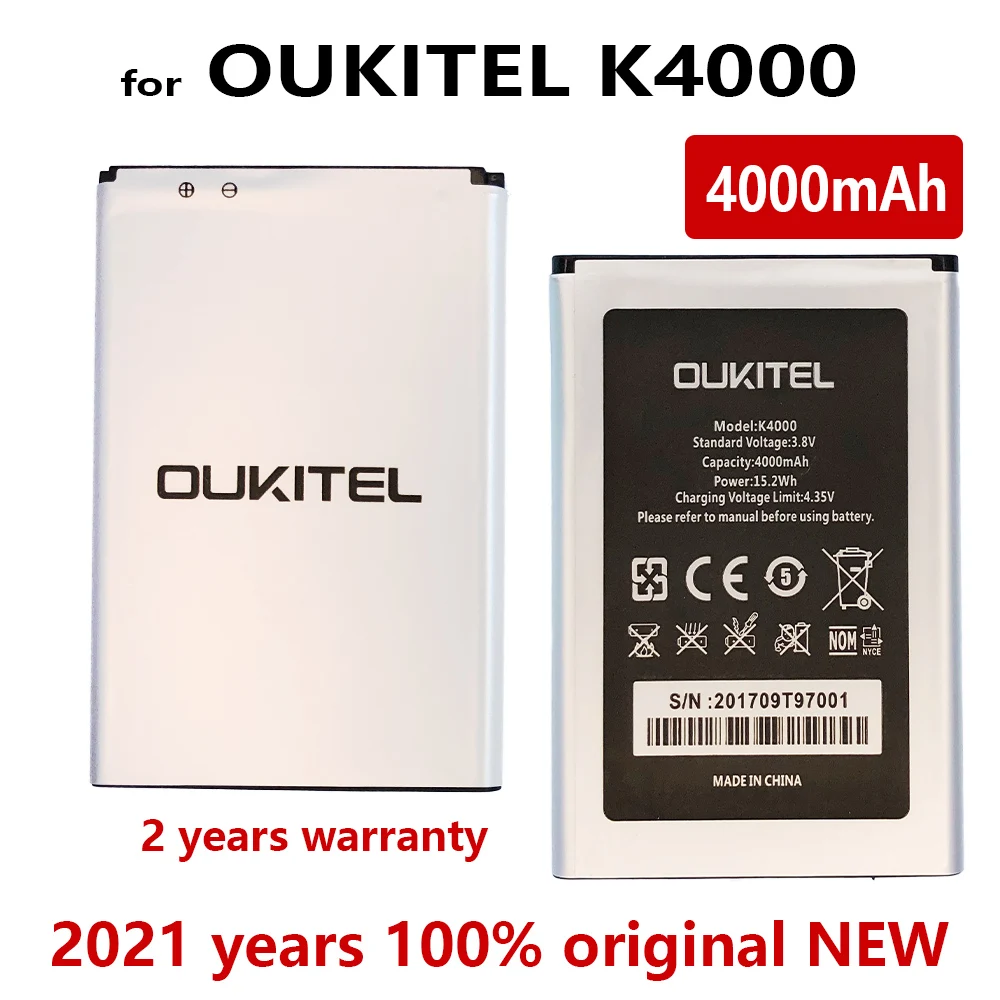 100% оригинальный сменный аккумулятор для OUKITEL C3 C5 PRO / C8 K4000 S68 U7 PRO/U7 Plus/U22 батареи Bateria