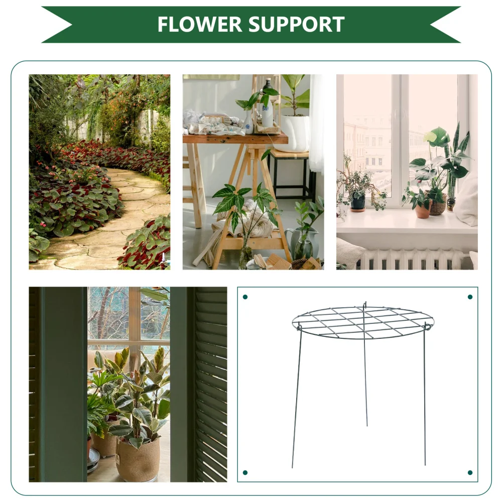 

2pcs Plant Climbing Racks Gardening Plant Vine Racks Plant Fixing Shelves