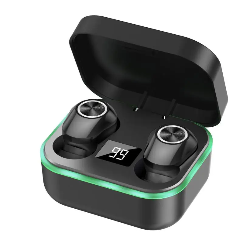 

Hot Bluetooth-compatible Headset TWS Wireless Earphones M8 Mini Earbuds Stereo Dual Headphones With LED Digital Display