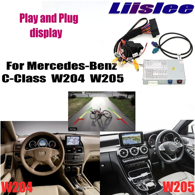 Liandlee парковочная камера интерфейс обратная резервная наборы для Mercedes Benz C MB W204 W205