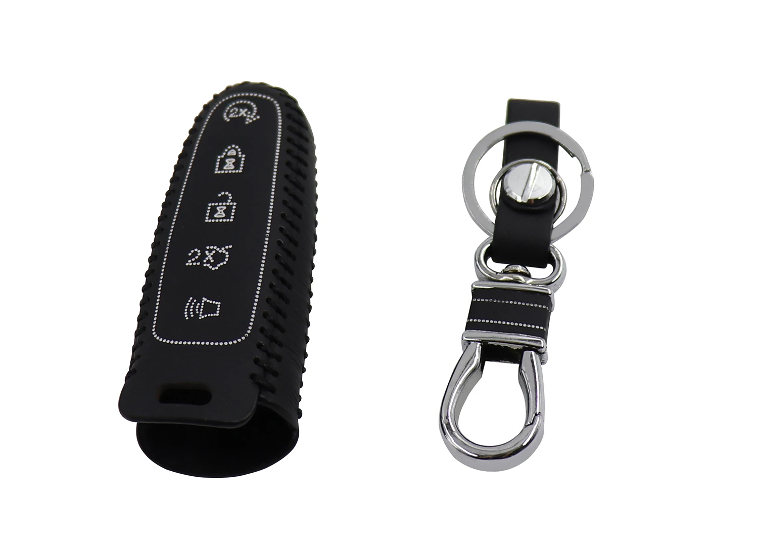 Чехол для брелка с ключом из натуральной кожи дистанционным управлением Ford Explorer 5