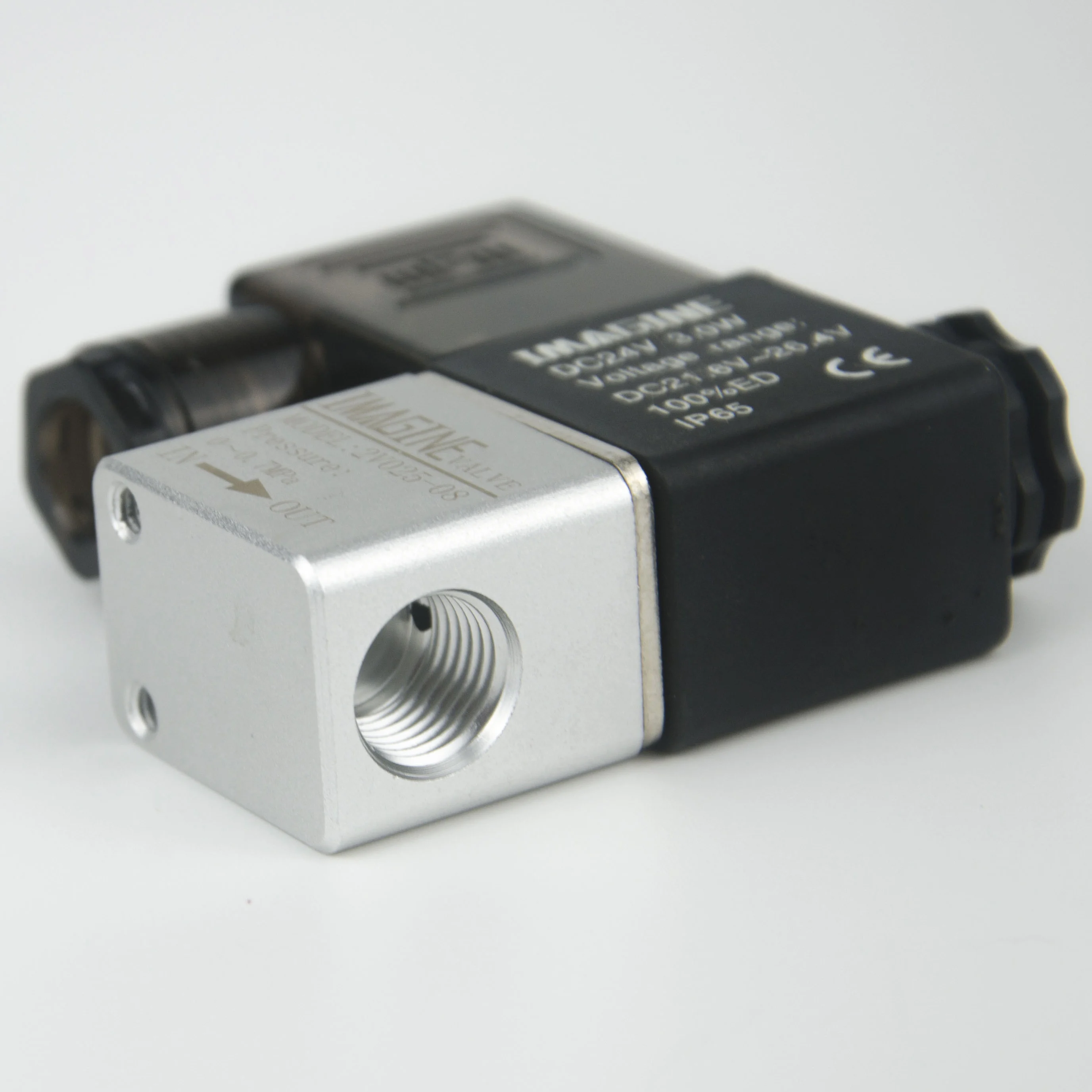 Пневматический Электрический электромагнитный клапан 2 способа положения 2V025-08