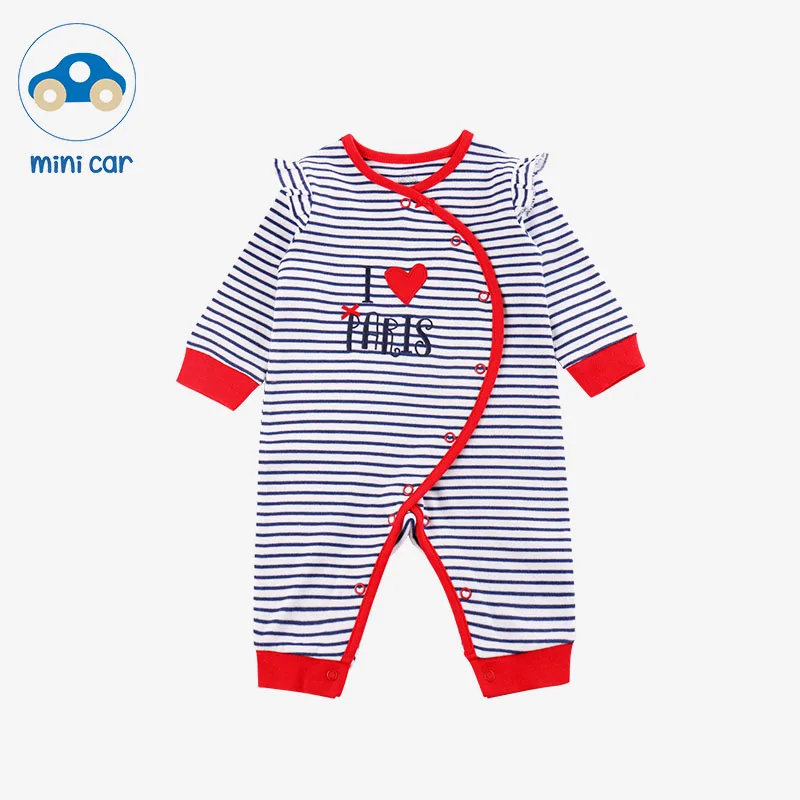 Детский цельный комбинезон для новорожденных мягкий костюм из чистого хлопка