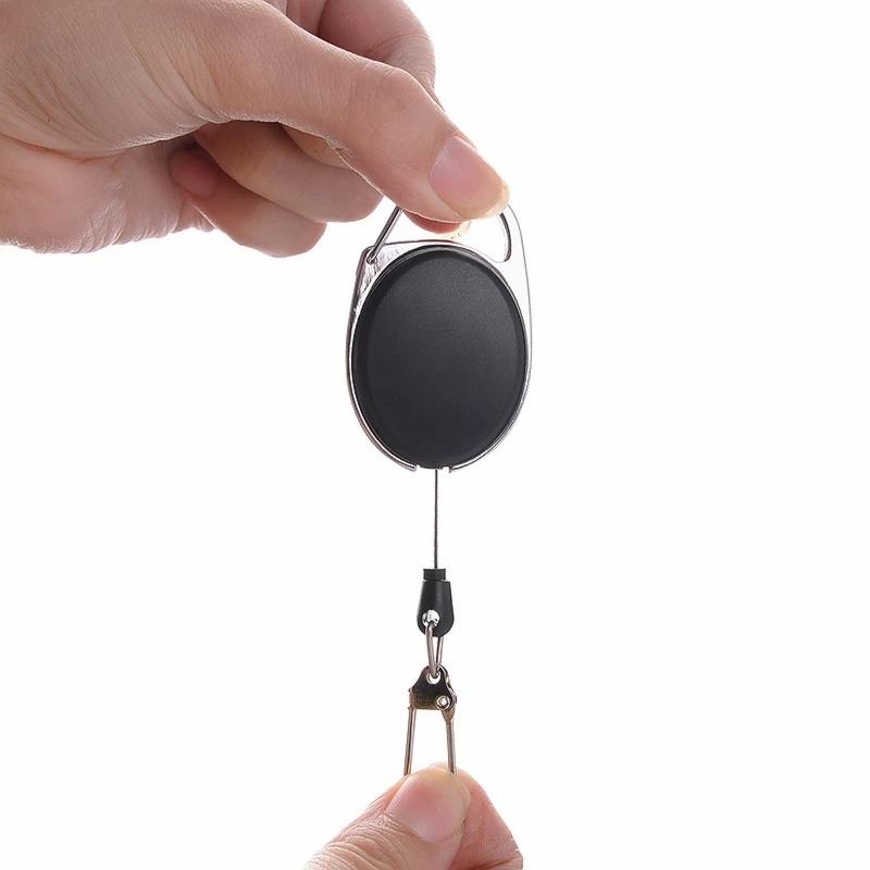 

Outdoor Telescopic Anti-Theft Anti-Lost Elastic Buckle Key Hanging Key Ring Hanging Telescopic Keychain