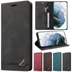 Защитный кожаный чехол-кошелек с RFID-блокировкой для Samsung Galaxy Note 20, Note 10 Pro, S21, S20, FE S10, S9, S8 Plus, ультра флип-чехол для телефона