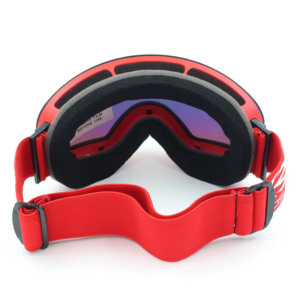 Ветрозащитные противотуманные лыжные очки для мужчин и женщин спортивные от