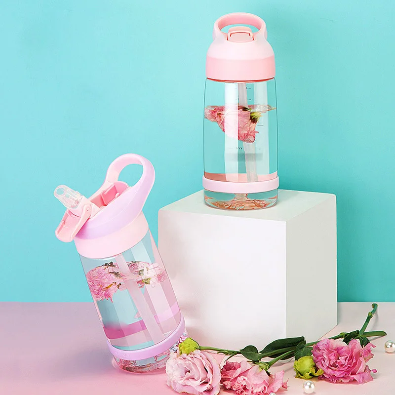 Герметичная пластиковая бутылка для воды Wind Flower креативная портативная