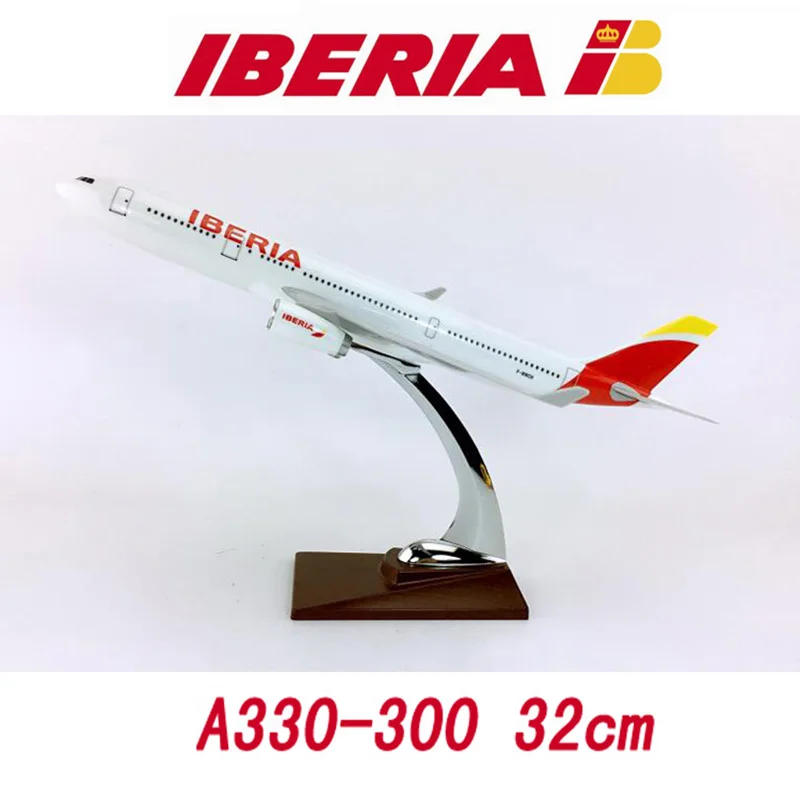 

Самолёт Airbus 200 в масштабе 1: A330-300, большой, 32 см, из пластика, литой под давлением, для детей