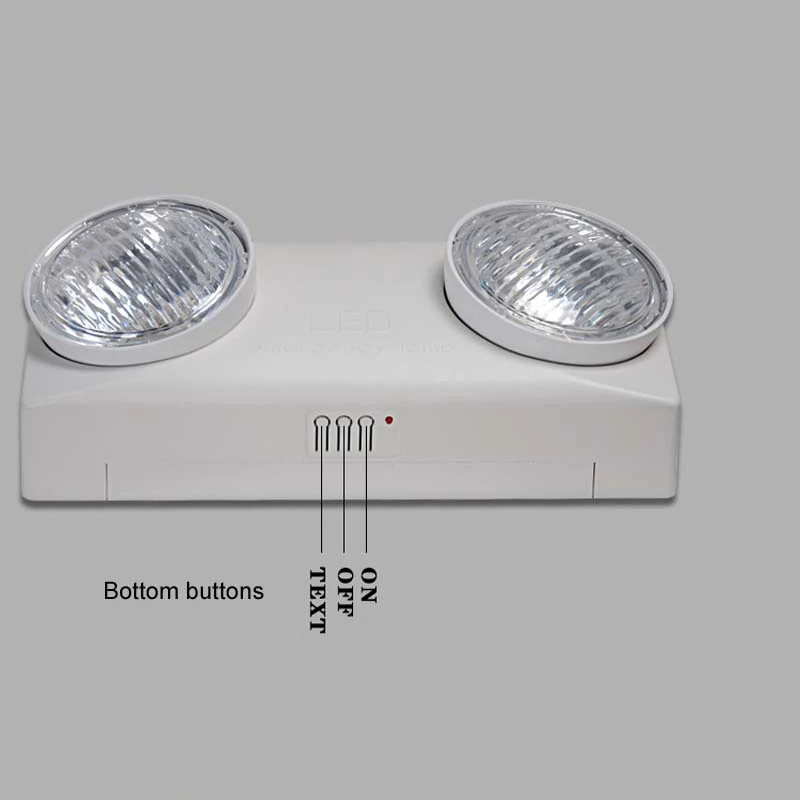 Огнеупорный пластиковый огнеупорный светодиодный аварийный светильник