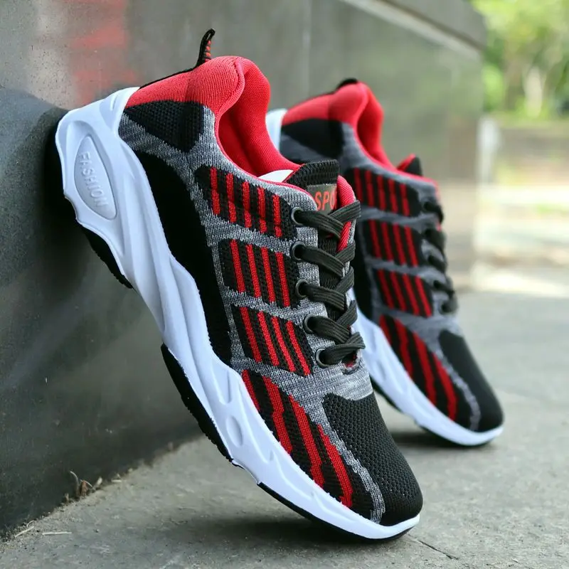 Кроссовки мужские легкие сетчатые классические беговые туфли с низким верхом