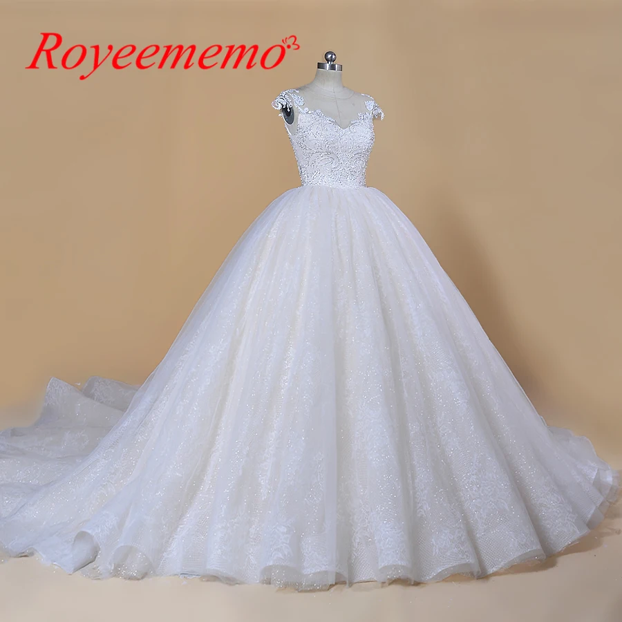 Свадебное платье с коротким рукавом свадебное из Дубаи Прямая поставка фабрики