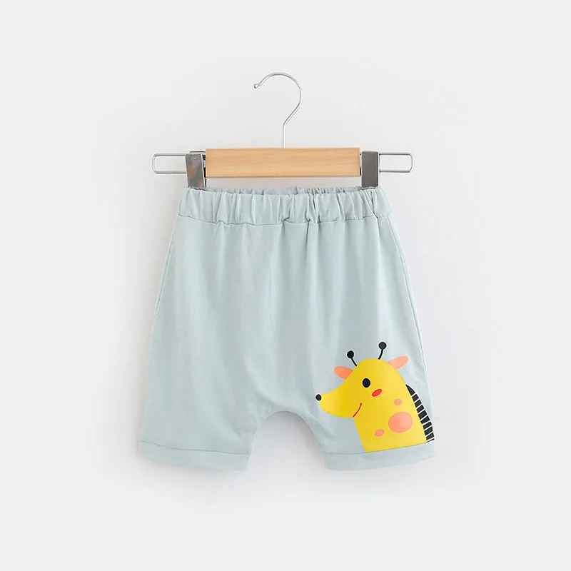 Летняя одежда для маленьких мальчиков детские короткие брюки девочек хлопковые
