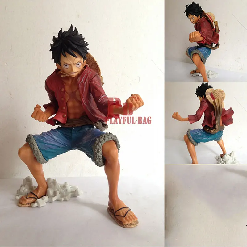 

Luffy New PVC Action Anime Figures NEW One piece 3d Different color D Luffy action figure toys