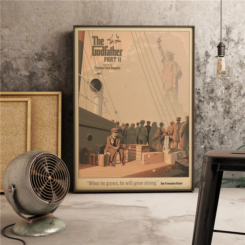 Классические кинофильмы плакаты крестного отца Постер для гостиной домашний