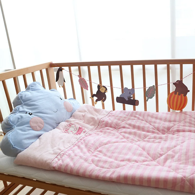 Детское одеяло для машинной стирки в кроватку кондиционер с одним ворсом тонкое