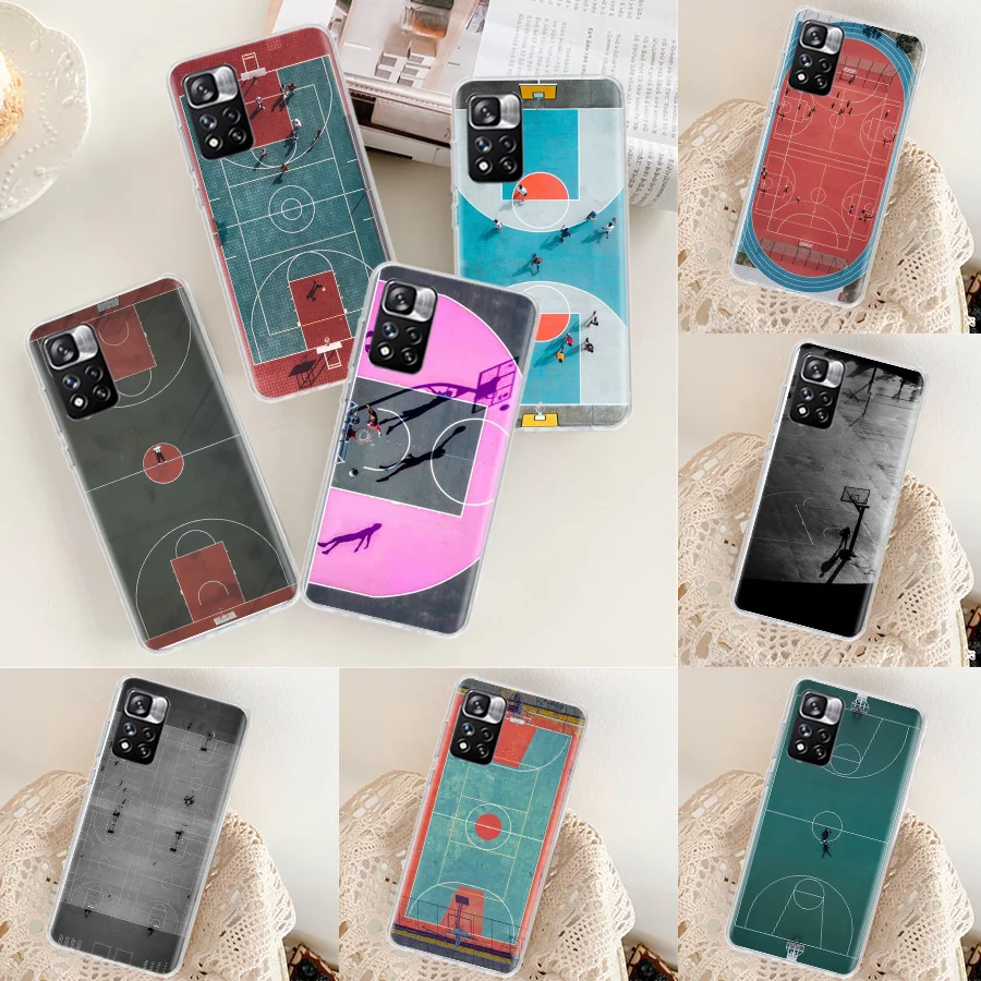 Баскетбольная площадка баскетбольная звезда чехол для телефона Xiaomi Mi 12 Pro 12X 11T 10T