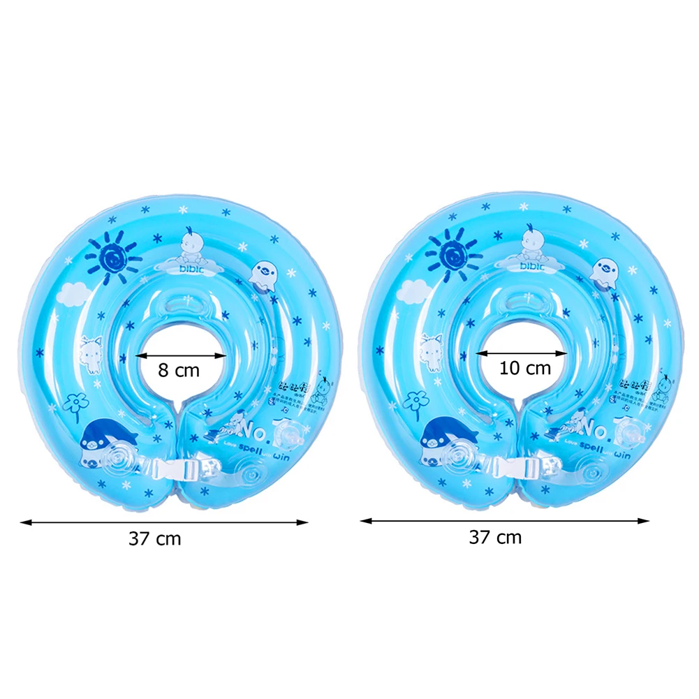

Newborn Baby Swimming Circle Neck Float Ring Inflatable Safety Protector Infant Float Circle for Bathing Swimming Accessories