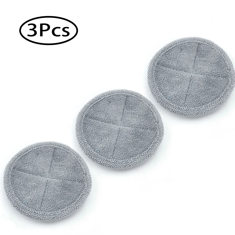 

Replacement Mop Cloth Spare Set 16cm 3pcs Round For Dyson V7 V8 V10 V11 V6