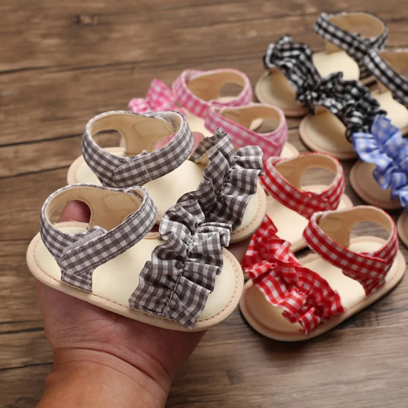 Холщовые Туфли ходунки для маленьких девочек мягкая подошва из искусственной