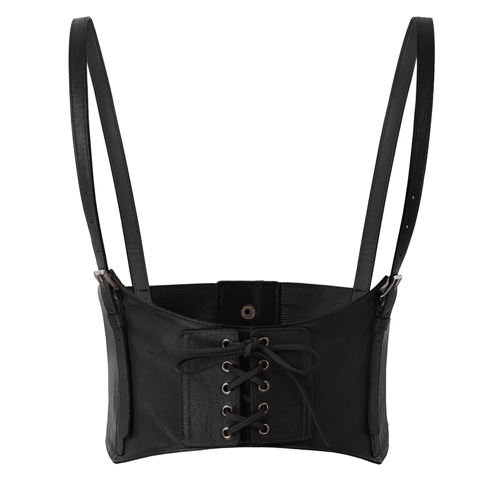 

Women Waist Belt With Suspenders Adjustable Waistband 12cm Elastic Band Solid Color Corset Bandage Belts Ladies Female New 2020
