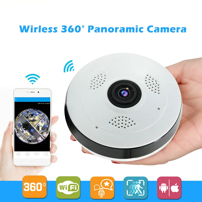 IP-камера рыбий глаз 360 градусов HD 960P МП | Безопасность и защита