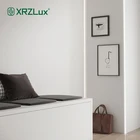 Светодиодные линейные светильники XRZLux 1 м, встроенный алюминиевый профиль, невидимая лампа, светоотражающая подсветка, потолочная лампа, декор комнаты
