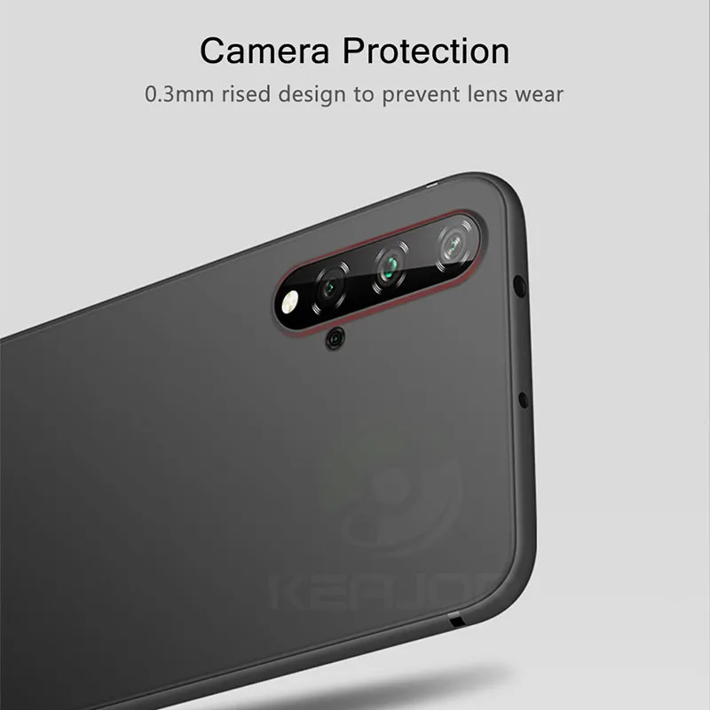 Мягкий чехол Keajor для Huawei Honor 20 pro из ТПУ силиконовый бампер Fundas красивая задняя