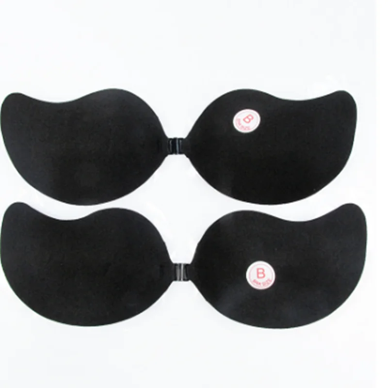 100 pcs Free&DropShipping Women Breathable Self Adhesive Push Up Bra Silicone Invisible Bra Cup A-D