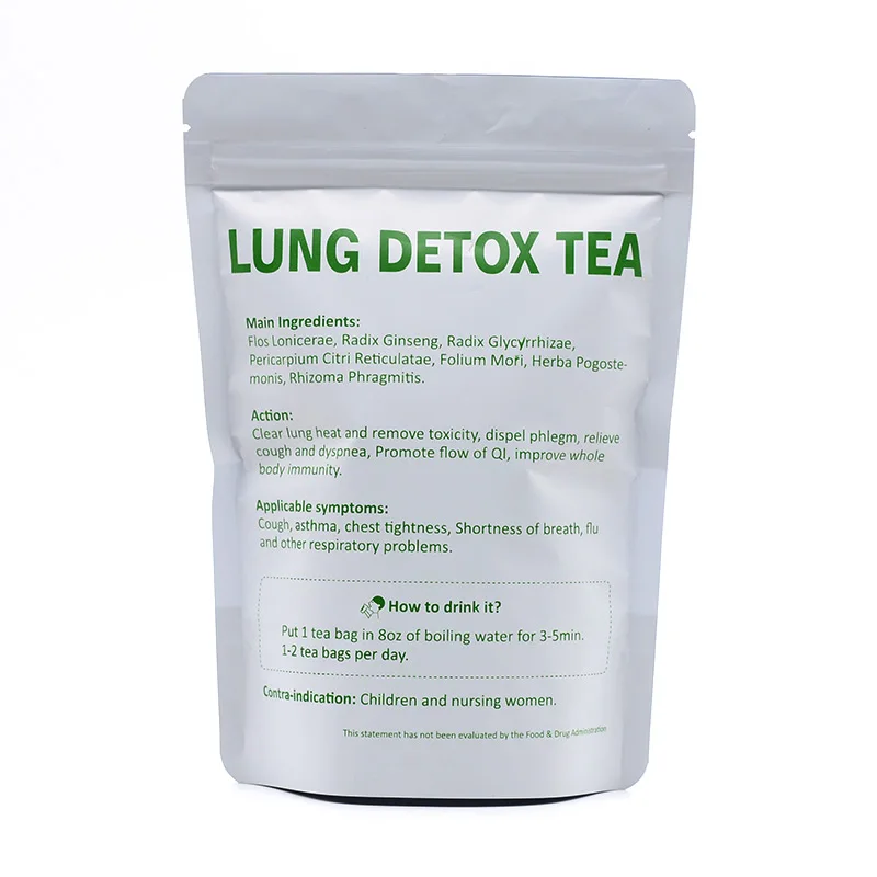2 packs Chinese herbs Hot selling Lung Detox Tea Traditional Healthy Help to Anti Virus Herbal Drink for Health Care | Красота и