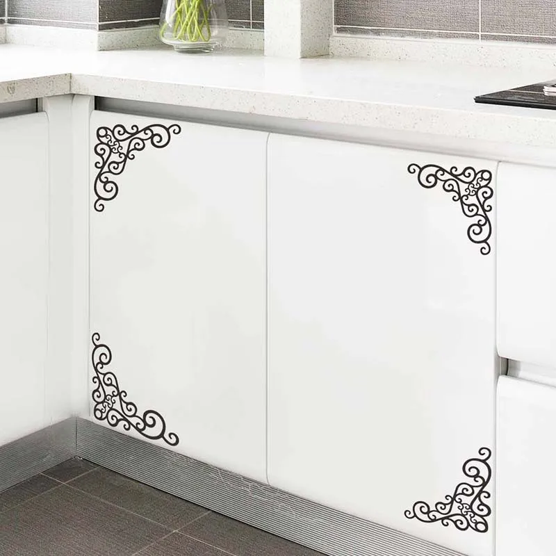 

Настенная наклейка HonC, черный, ПВХ