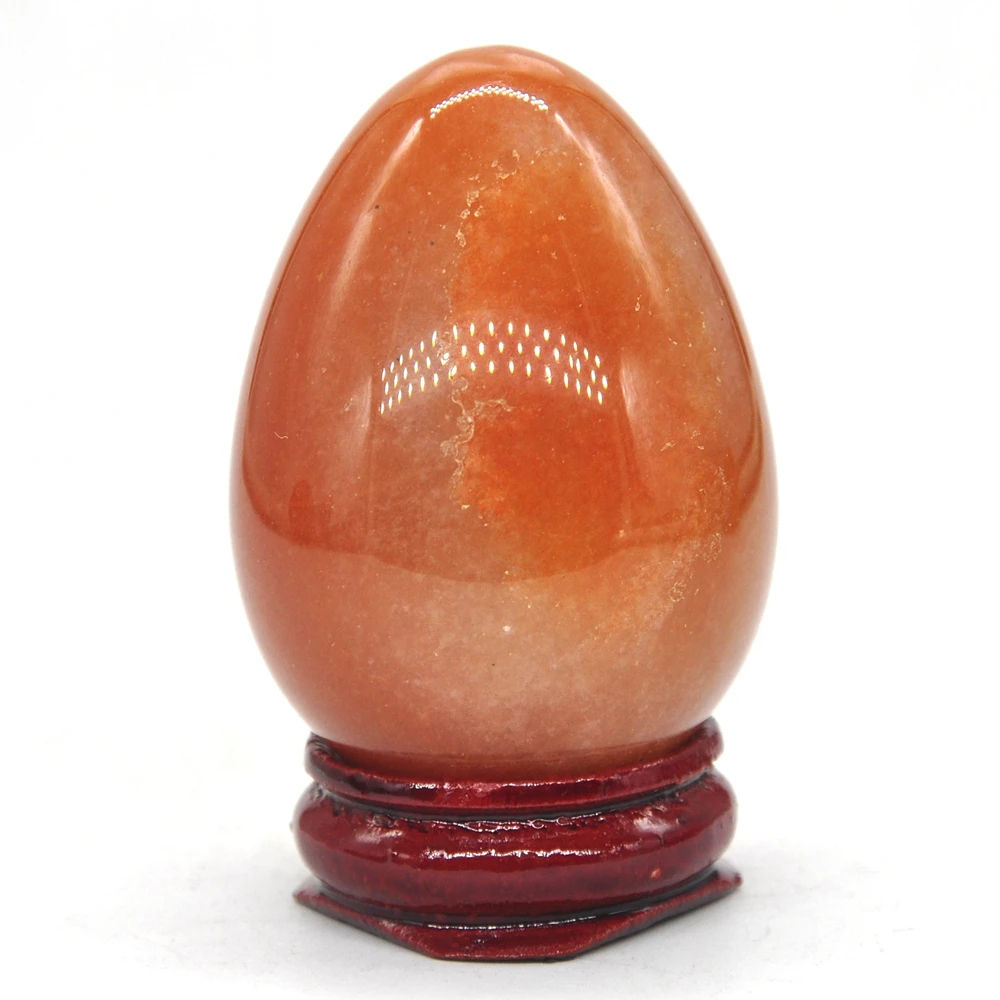 36x50 мм цвета: оранжевый авантюрин яйцевидной формы камень Исцеление натуральных