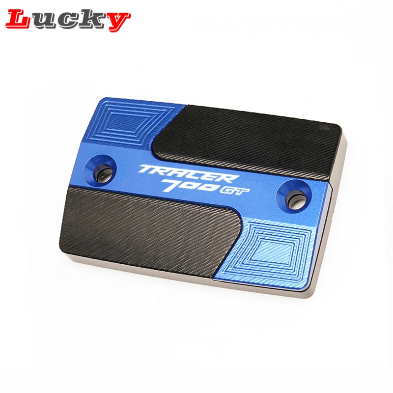 

Трассировщик для YAMAHA MT07 700GT tracer700gt 2016-2019, аксессуары для мотоциклов, Крышка Резервуара топлива тормозной жидкости с ЧПУ