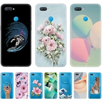 silicon case for oppo a12 cartoon fashion flexible cover on oppo a12 shell cover non slip shockproof personality full protection