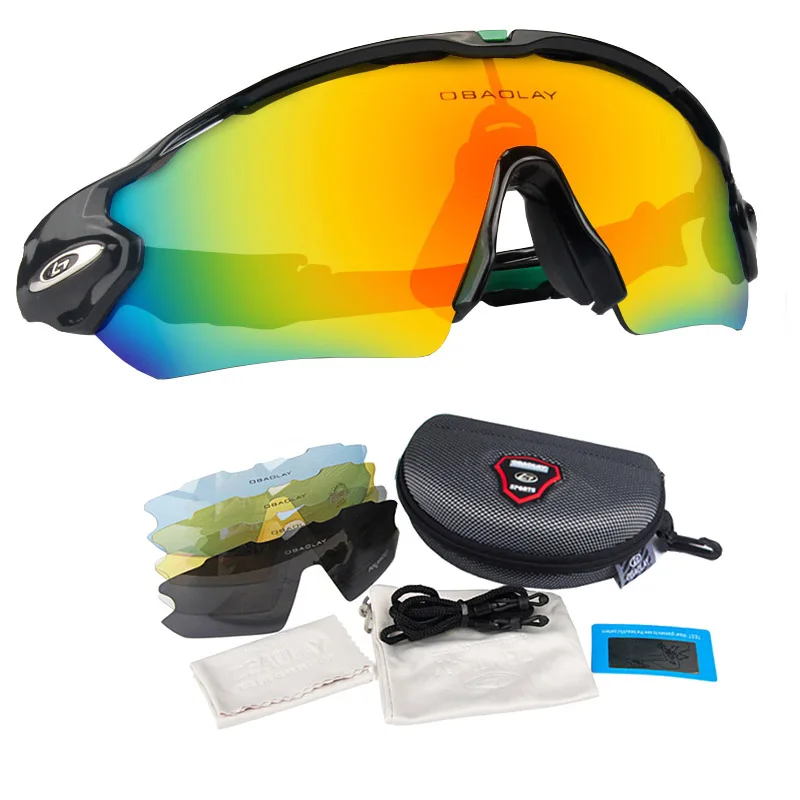 

Eyewear Bicycle Cycling Glasses Man Mountain Bike Sport Cycling Sunglasses MTB Polarised Cycling Eyewear Woman Outdoor Goggles