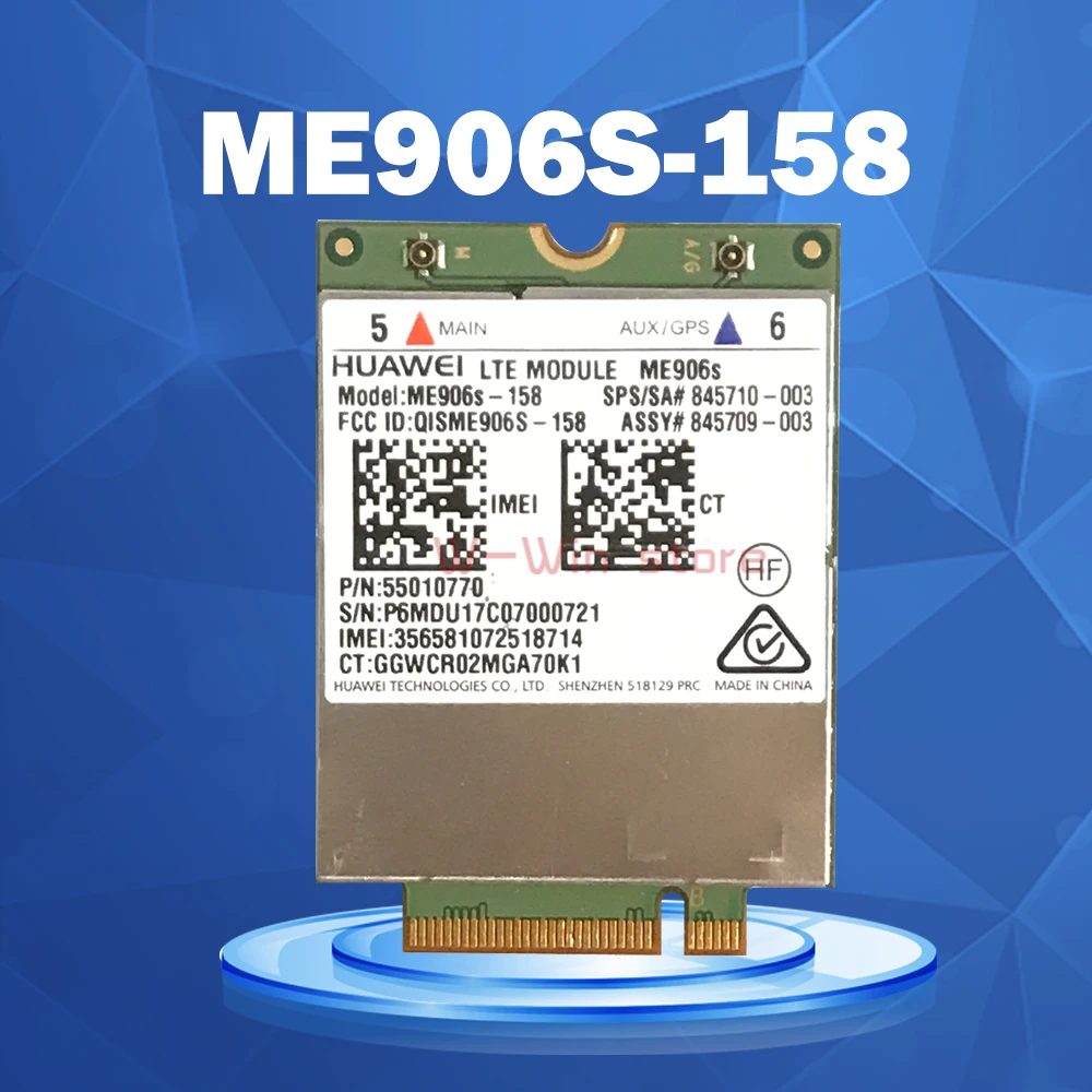 

Huawei ME906S Hp Mobile Broadband Card for HP 820 840 850 G4 LT4132 LTE HSPA+ 4G Module ME906S-158