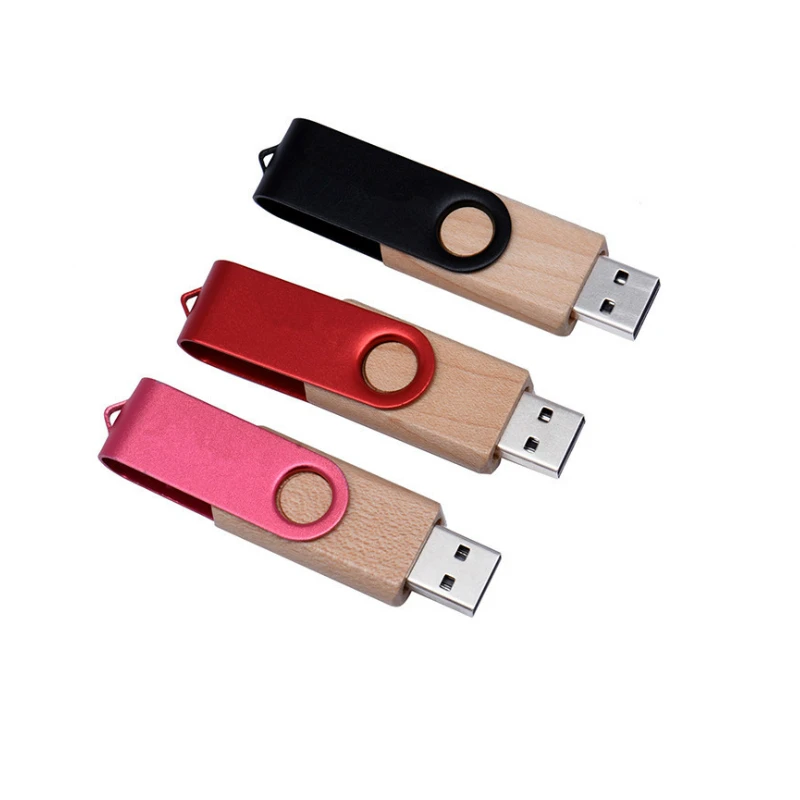 Флеш-накопитель деревянный и металлический флеш-диск USB 2 0 8 16 32 ГБ 128 Мб карта