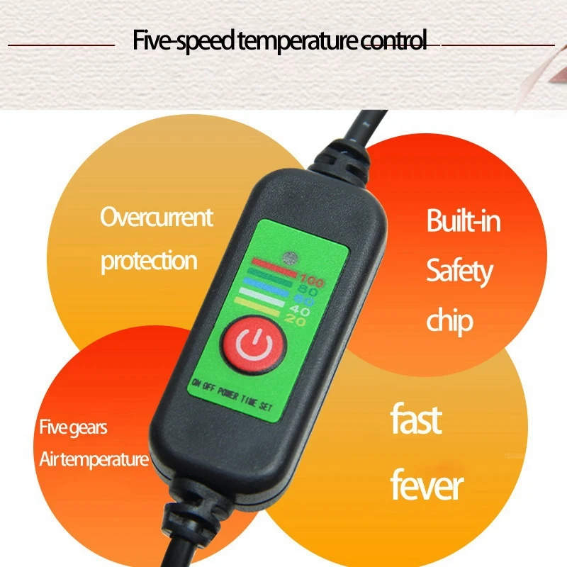 

Hot Natural Stone Electric Gua Sha Massager Body Relax Muscles Skin Lift Spa Moxibustion Dredge Device US Plug